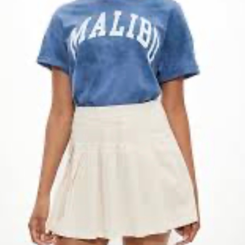 American Eagle size 0 beige tennis pleated skirt